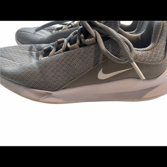 Nike Men\'s Grey Mesh Lace-Up Casual Shoes VH2 AA2185-001  Size 9 main image 4